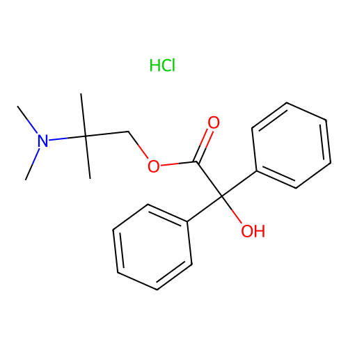 Difemerine Hydrochloride structure