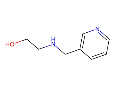 2-[(Pyridin-3-ylmethyl)-amino]-ethanol structure