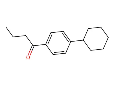 1-(4-Cyclohexylphenyl)butan-1-one structure