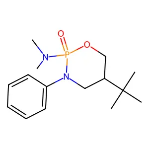 5-tert-Butyl-N,N-dimethyl-3-phenyl-1,3,2-oxazaphosphinan-2-amine 2-oxide structure