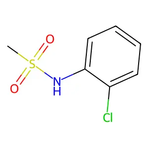 N-(2-Chlorophenyl)methanesulfonamide structure