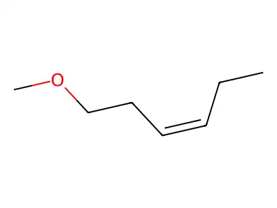 1-Methoxyhex-3-ene structure