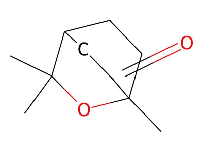 1,3,3-Trimethyl-2-oxabicyclo(2.2.2)octan-6-one structure