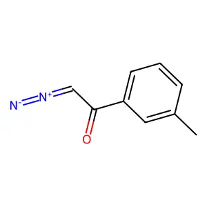 Ethanone, 2-diazo-1-(3-methylphenyl)- structure