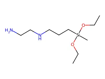 N-[3-(Diethoxymethylsilyl)propyl]-1,2-ethanediamine structure