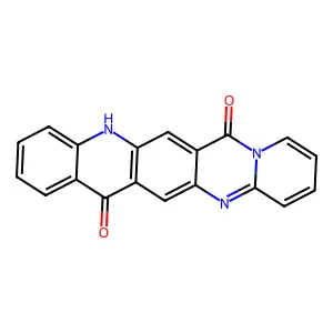 5H-Pyrido[1',2':1,2]pyrimido[4,5-b]acridine-7,15-dione structure