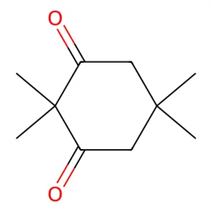 1,3-Cyclohexanedione, 2,2,5,5-tetramethyl- structure