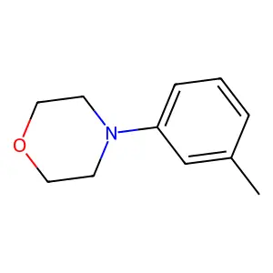 4-m-Tolylmorpholine structure
