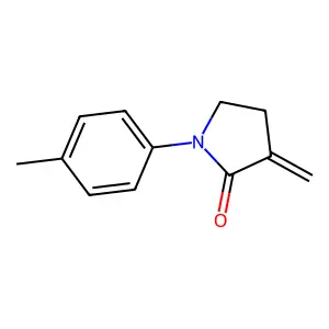 3-Methylidene-1-(4-methylphenyl)pyrrolidin-2-one structure