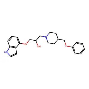 明多地洛 structure