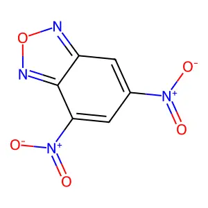 4,6-Dinitro-2,1,3-benzoxadiazole structure