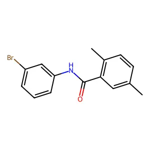 N-(3-bromophenyl)-2,5-dimethylbenzamide structure