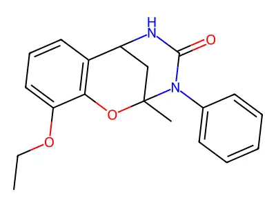 6-ethoxy-9-methyl-10-phenyl-8-oxa-10,12-diazatricyclo[7.3.1.0^{2,7}]trideca-2,4,6-trien-11-one structure
