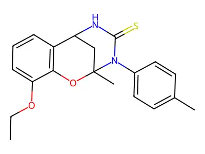 C20H22N2O2S structure