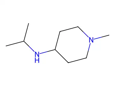 Isopropyl-(1-methyl-piperidin-4-yl)-amine structure