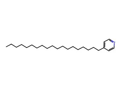 4-Nonadecylpyridine structure