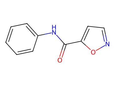 N-phenylisoxazole-5-carboxamide structure