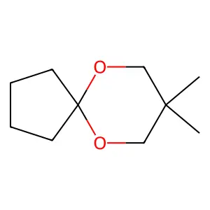 5,5-Dimethyl-1,3-dioxane-2-spirocyclopentane structure