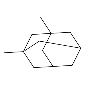 1,3-Dimethyladamantane structure