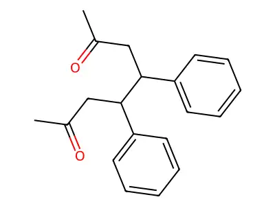4,5-Diphenyloctane-2,7-dione structure