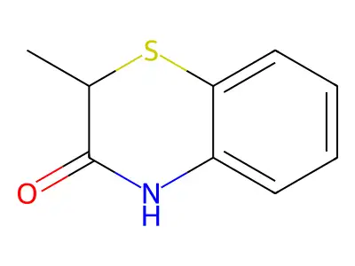 2-Methyl-2H-1,4-benzothiazin-3(4H)-one structure
