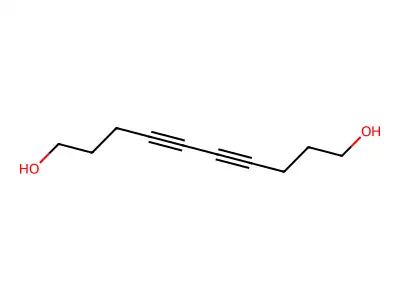 4,6-Decadiyn-1,10-diol structure
