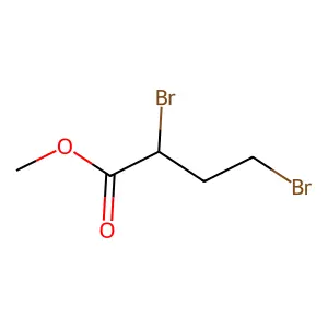 methyl (2R)-2,4-dibromobutanoate structure