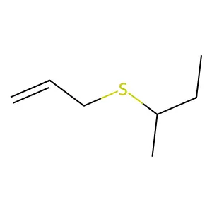 烯丙基仲丁基硫醚 structure
