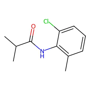 o-Isobutyrotoluidide, 6-chloro- structure