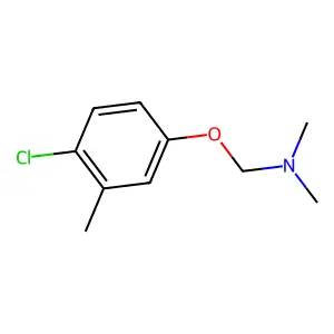 2-(4-氯-间甲苯氧基)-N-甲基乙胺 structure