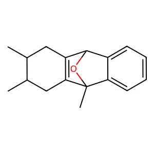 Epoxyanthracene, 1,4,4a,9,9a,10-hexahydro-2,3,9-trimethyl-9,10- structure