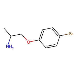 1-(4-溴苯氧基)丙-2-胺 structure