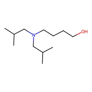 4-(Diisobutylamino)-1-butanol structure