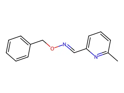 1-(6-methyl-2-pyridinyl)-N-phenylmethoxymethanimine structure