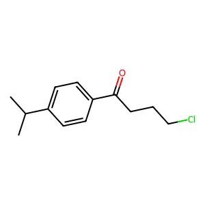 4-Chloro-4'-isopropylbutyrophenone structure
