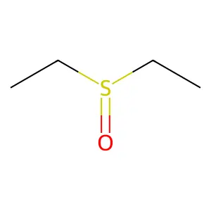 二乙基亚砜 structure