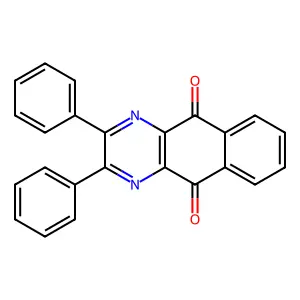 2,3-Diphenylbenzo[g]quinoxaline-5,10-dione structure