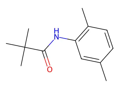 N-(2,5-Dimethylphenyl)-2,2-dimethylpropanamide structure