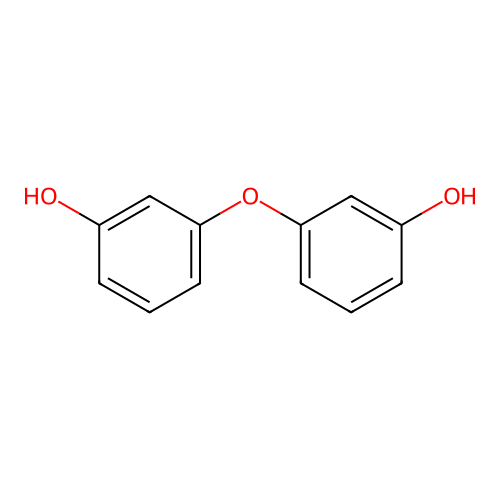 Phenol, 3,3'-oxybis- structure