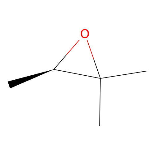 (3R)-2,2,3-trimethyloxirane structure