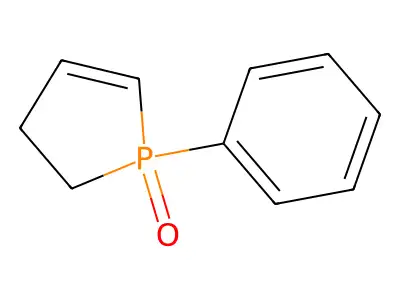 1H-Phosphole, 2,3-dihydro-1-phenyl-, 1-oxide structure