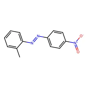 2-Methyl-4'-nitroazobenzene structure