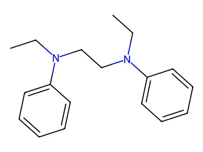 N,N'-Diethyl-N,N'-diphenylethylenediamine structure