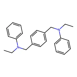 1,4-Bis-[(ethyl-phenyl-amino)-methyl]-benzene structure