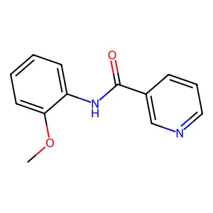 N-(2-methoxyphenyl)nicotinamide structure