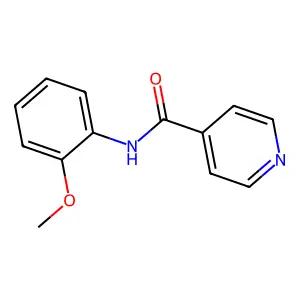 N-(2-Methoxyphenyl)isonicotinamide structure