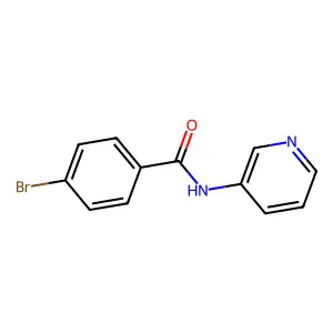 4-bromo-N-(pyridin-3-yl)benzamide structure