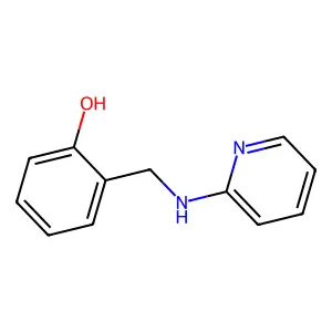 2-(Pyridin-2-ylaminomethyl)-phenol structure