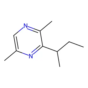 2,5-Dimethyl-3-(1-methylpropyl)pyrazine structure