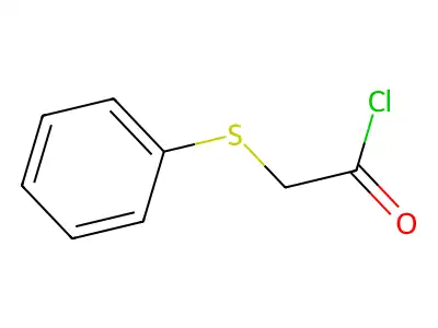 Phenyl-phenylsulfanyl-acetyl chloride structure